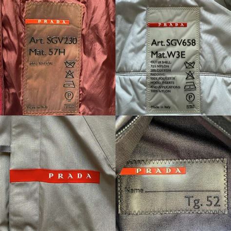 prada wash label|authentic Prada labels.